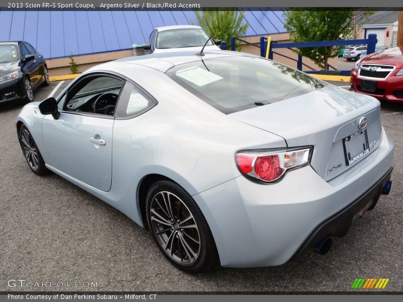 Argento Silver / Black/Red Accents 2013 Scion FR-S Sport Coupe
