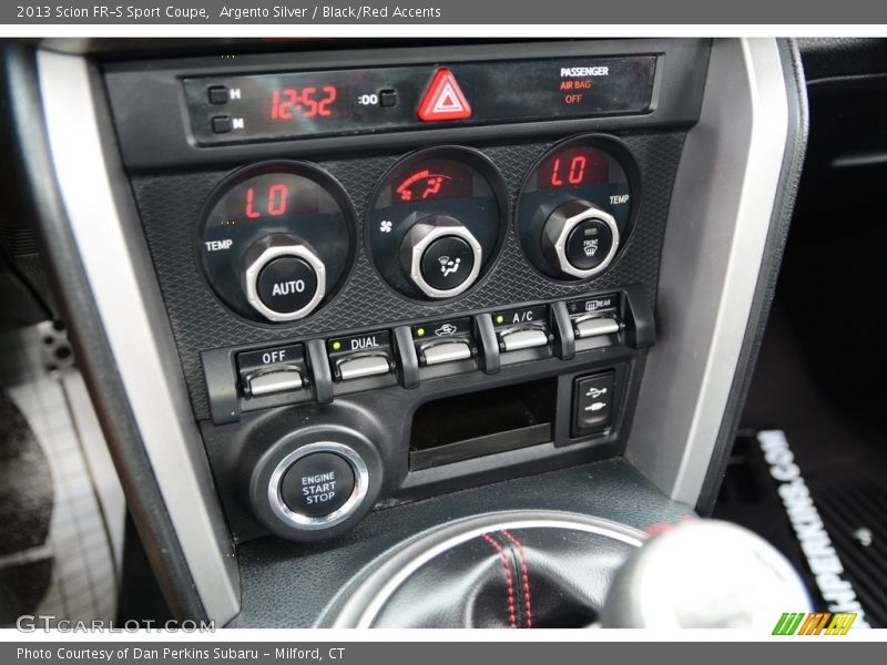 Argento Silver / Black/Red Accents 2013 Scion FR-S Sport Coupe