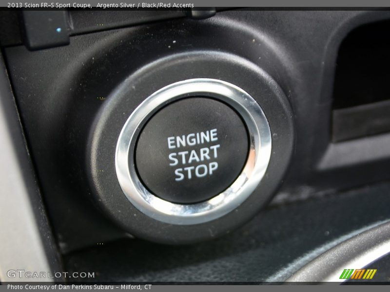 Argento Silver / Black/Red Accents 2013 Scion FR-S Sport Coupe