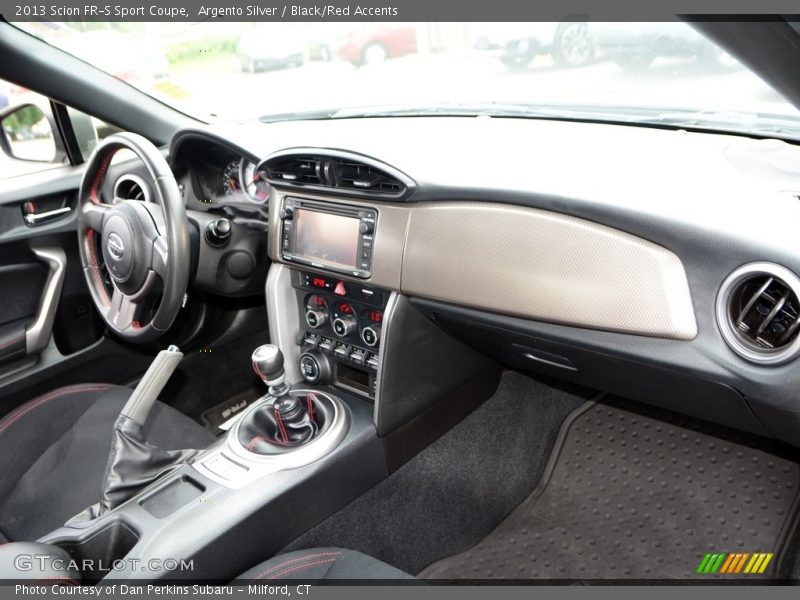 Argento Silver / Black/Red Accents 2013 Scion FR-S Sport Coupe