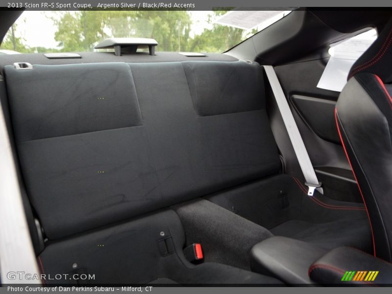 Argento Silver / Black/Red Accents 2013 Scion FR-S Sport Coupe