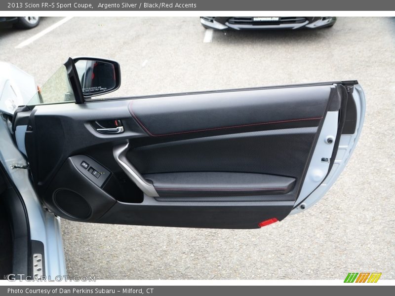 Argento Silver / Black/Red Accents 2013 Scion FR-S Sport Coupe