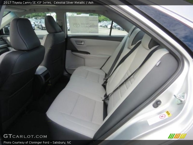 Rear Seat of 2017 Camry SE XSP Series