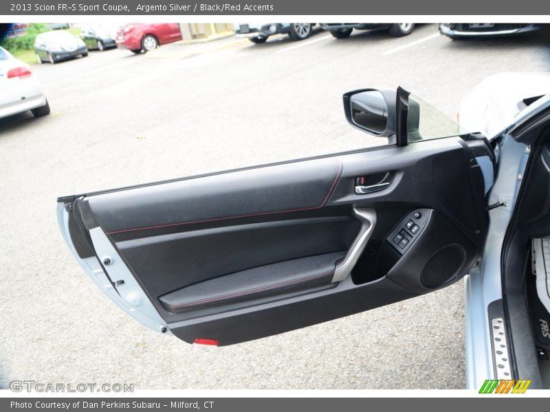 Argento Silver / Black/Red Accents 2013 Scion FR-S Sport Coupe