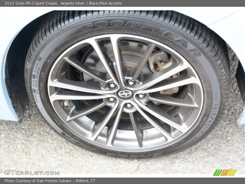 Argento Silver / Black/Red Accents 2013 Scion FR-S Sport Coupe