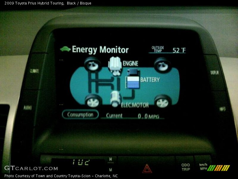 Black / Bisque 2009 Toyota Prius Hybrid Touring
