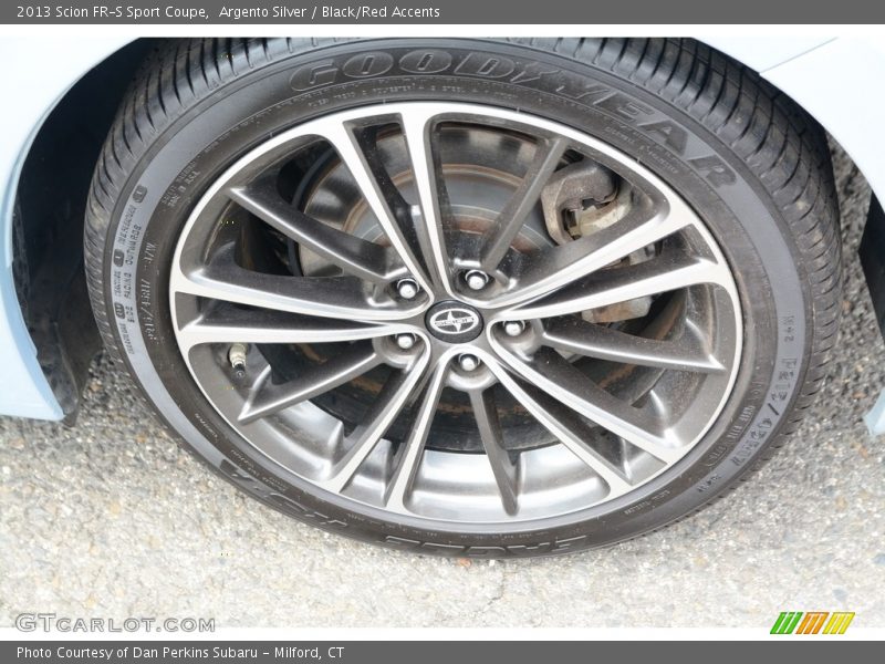 Argento Silver / Black/Red Accents 2013 Scion FR-S Sport Coupe