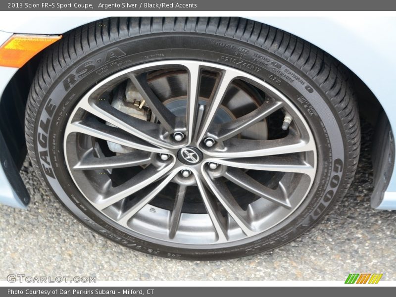 Argento Silver / Black/Red Accents 2013 Scion FR-S Sport Coupe