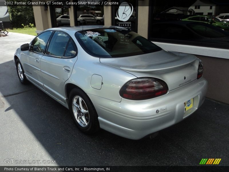 Galaxy Silver Metallic / Graphite 2002 Pontiac Grand Prix GT Sedan