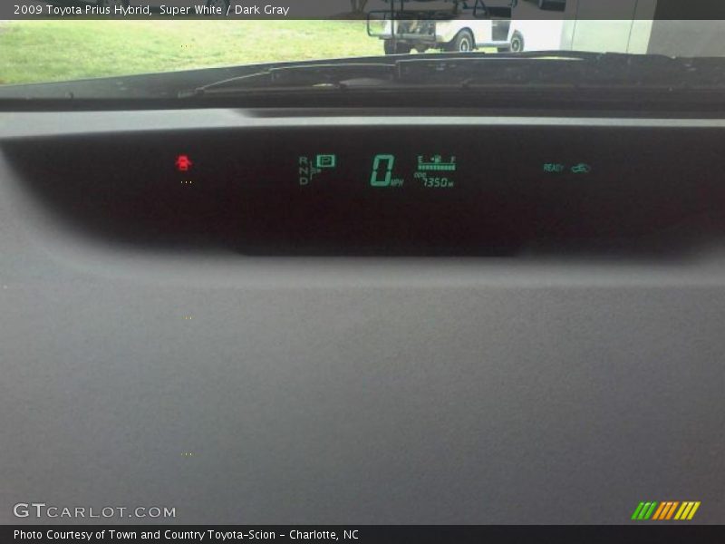 Super White / Dark Gray 2009 Toyota Prius Hybrid