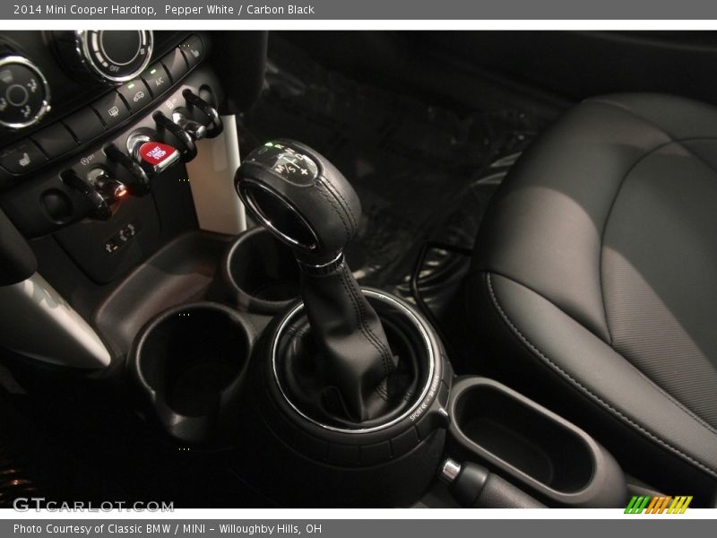 Pepper White / Carbon Black 2014 Mini Cooper Hardtop