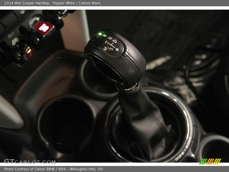 Pepper White / Carbon Black 2014 Mini Cooper Hardtop