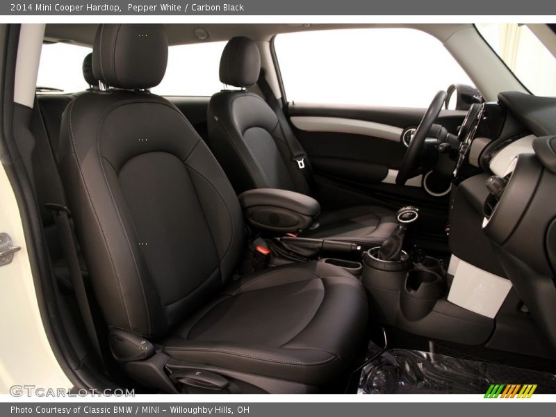 Pepper White / Carbon Black 2014 Mini Cooper Hardtop