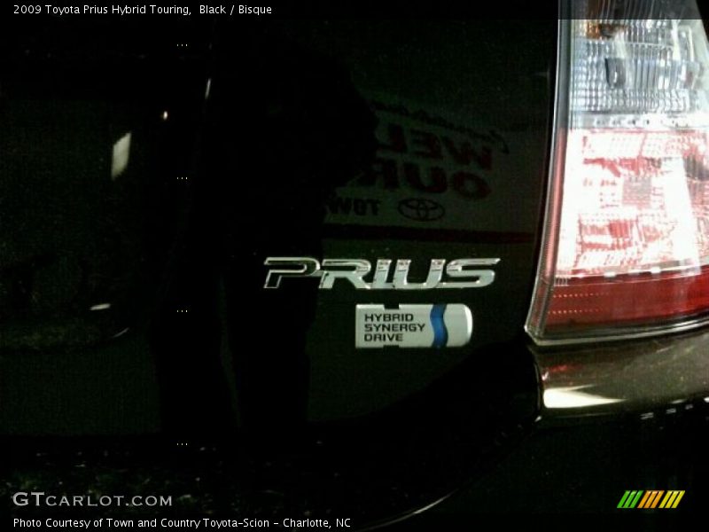 Black / Bisque 2009 Toyota Prius Hybrid Touring