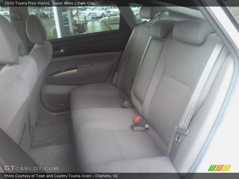 Super White / Dark Gray 2009 Toyota Prius Hybrid