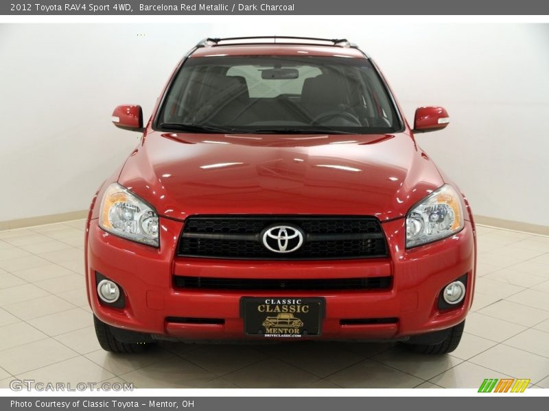 Barcelona Red Metallic / Dark Charcoal 2012 Toyota RAV4 Sport 4WD