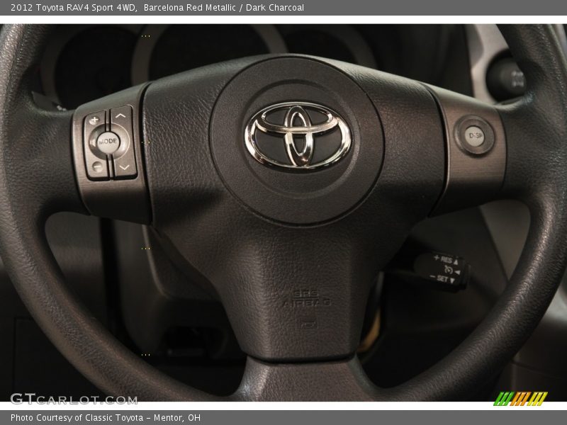 Barcelona Red Metallic / Dark Charcoal 2012 Toyota RAV4 Sport 4WD