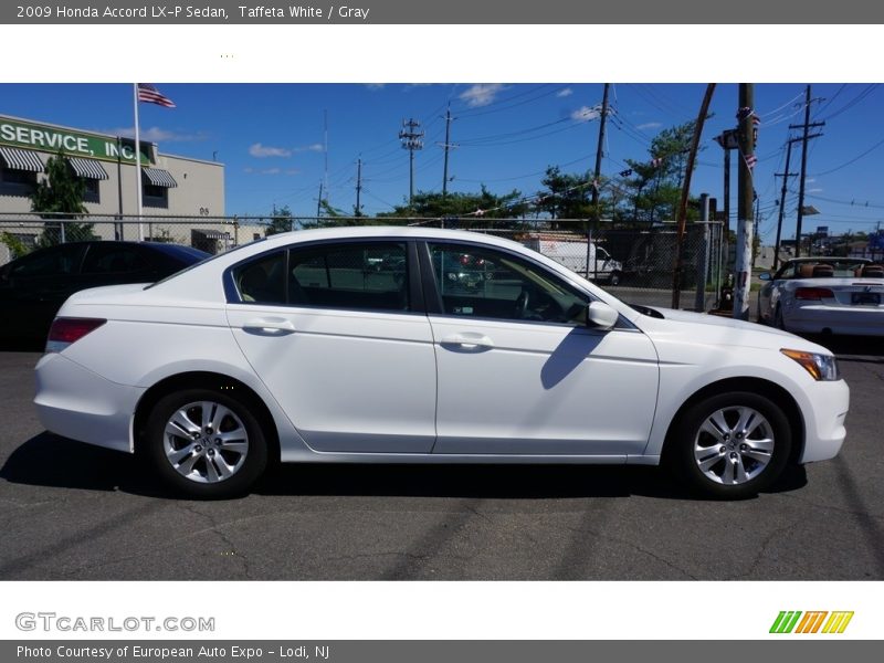 Taffeta White / Gray 2009 Honda Accord LX-P Sedan