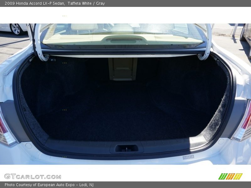 Taffeta White / Gray 2009 Honda Accord LX-P Sedan