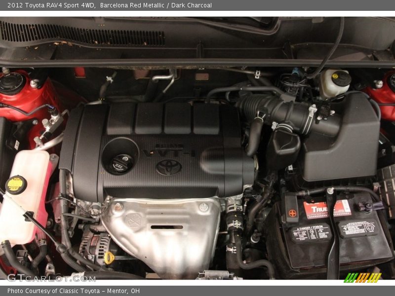 Barcelona Red Metallic / Dark Charcoal 2012 Toyota RAV4 Sport 4WD