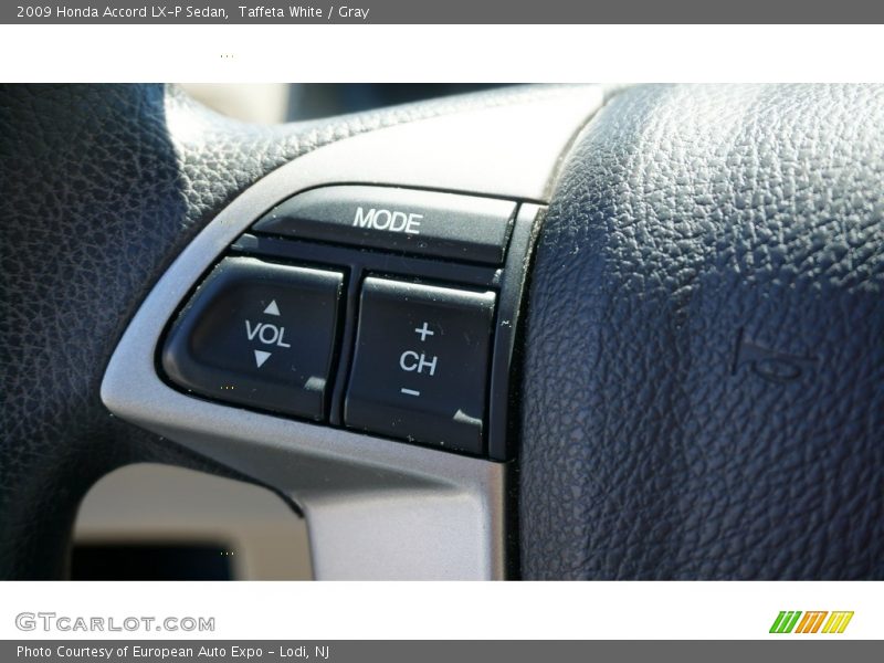 Taffeta White / Gray 2009 Honda Accord LX-P Sedan