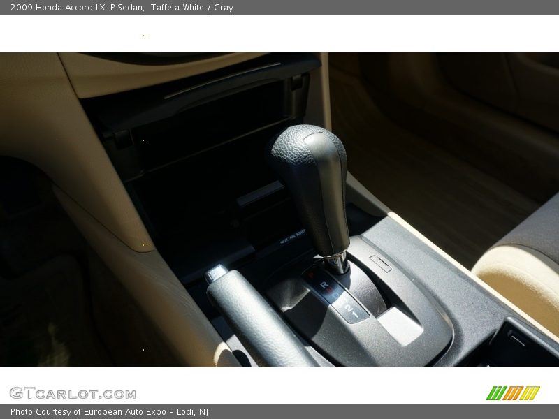 Taffeta White / Gray 2009 Honda Accord LX-P Sedan