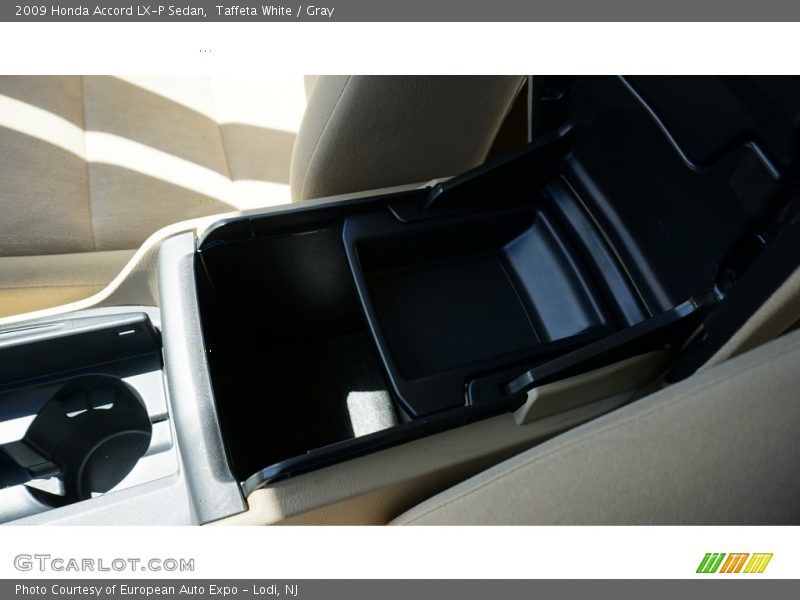 Taffeta White / Gray 2009 Honda Accord LX-P Sedan