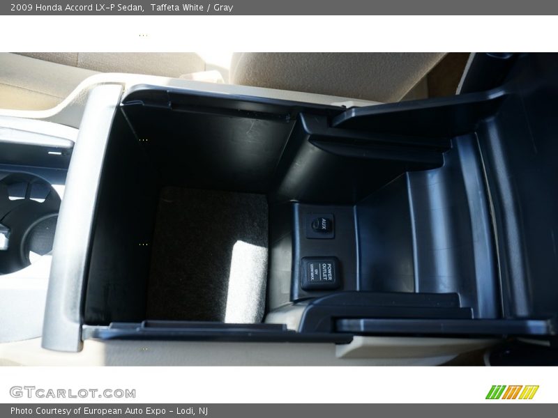Taffeta White / Gray 2009 Honda Accord LX-P Sedan