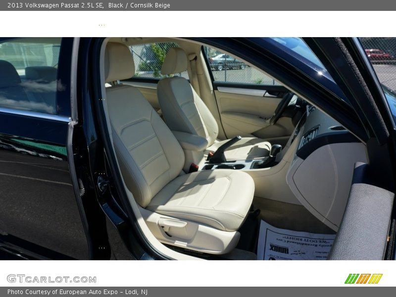 Black / Cornsilk Beige 2013 Volkswagen Passat 2.5L SE