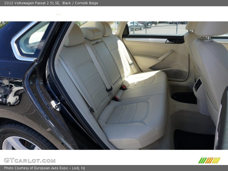 Black / Cornsilk Beige 2013 Volkswagen Passat 2.5L SE