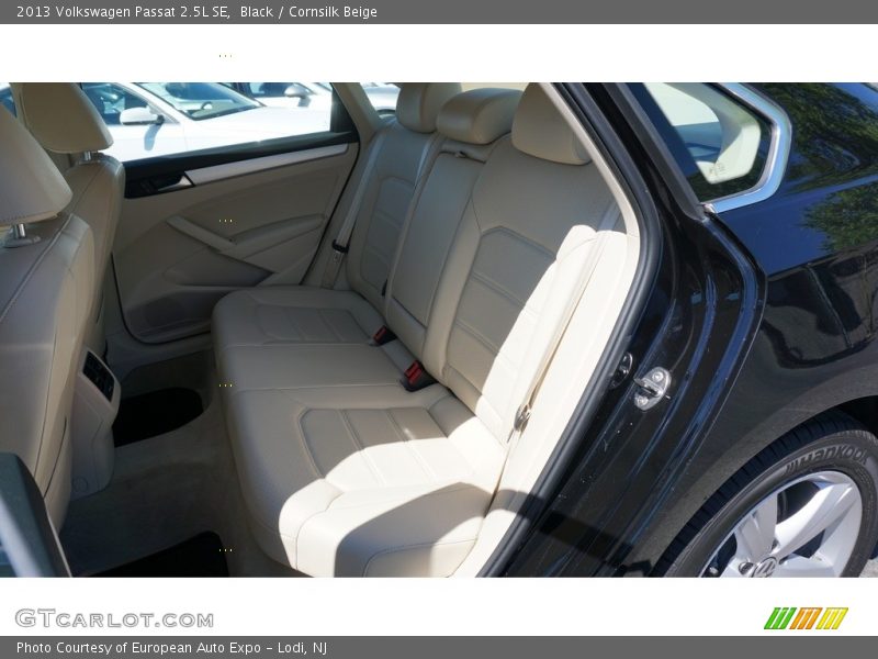 Black / Cornsilk Beige 2013 Volkswagen Passat 2.5L SE