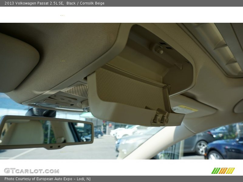 Black / Cornsilk Beige 2013 Volkswagen Passat 2.5L SE