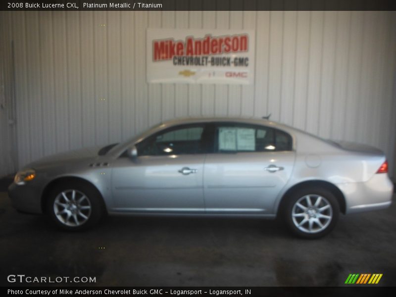Platinum Metallic / Titanium 2008 Buick Lucerne CXL
