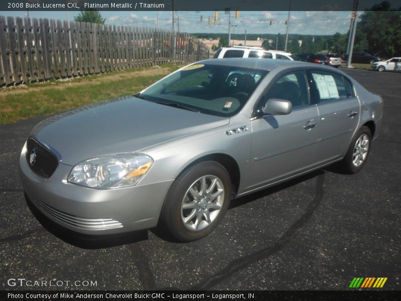 Platinum Metallic / Titanium 2008 Buick Lucerne CXL
