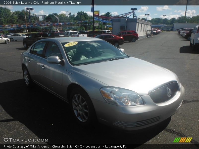 Platinum Metallic / Titanium 2008 Buick Lucerne CXL