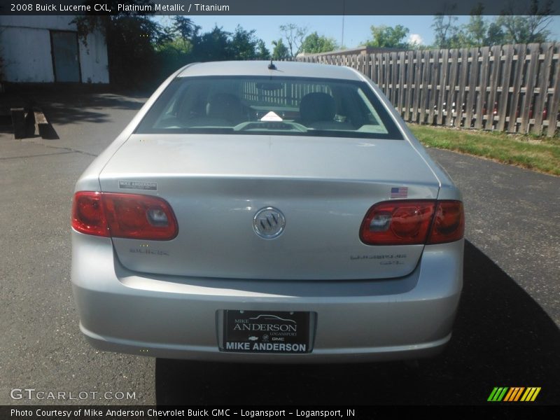 Platinum Metallic / Titanium 2008 Buick Lucerne CXL
