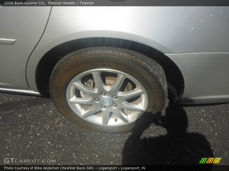 Platinum Metallic / Titanium 2008 Buick Lucerne CXL