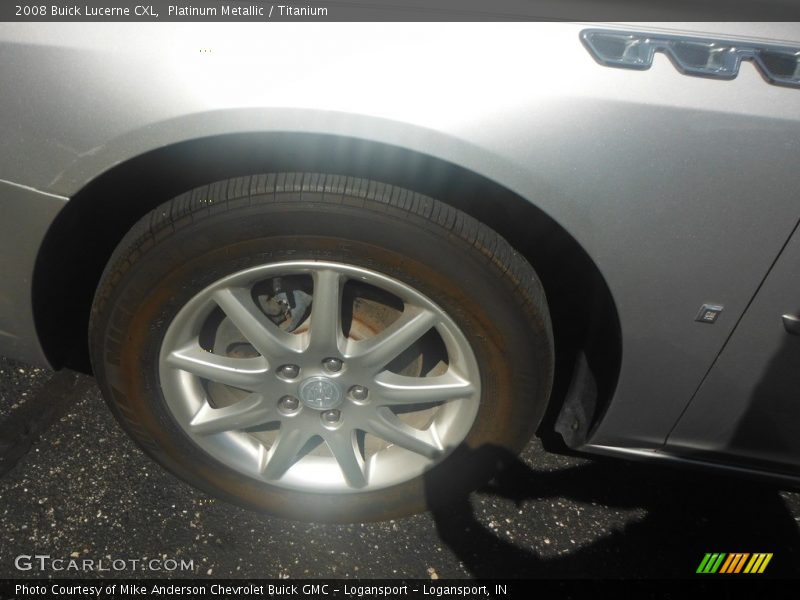 Platinum Metallic / Titanium 2008 Buick Lucerne CXL