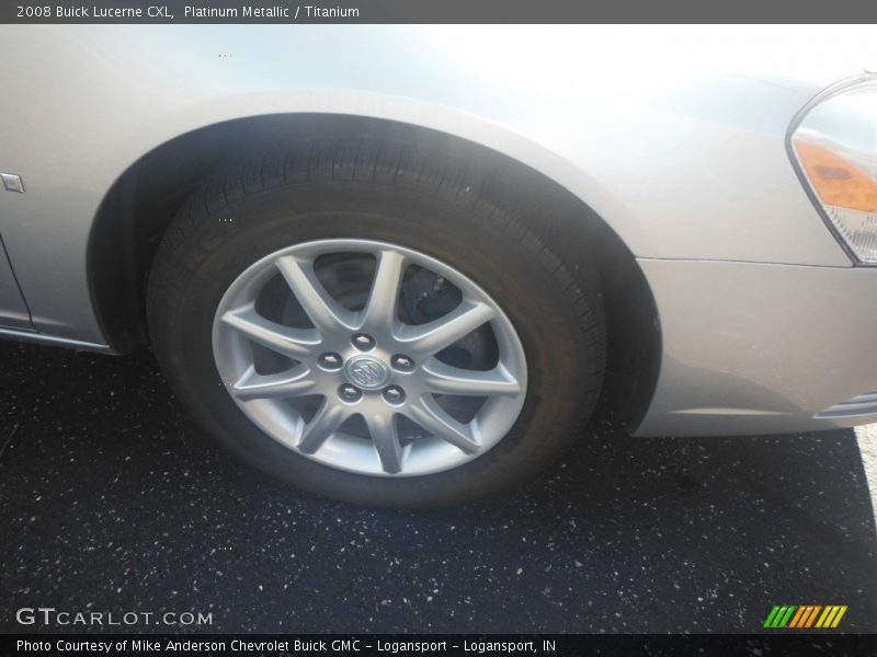 Platinum Metallic / Titanium 2008 Buick Lucerne CXL