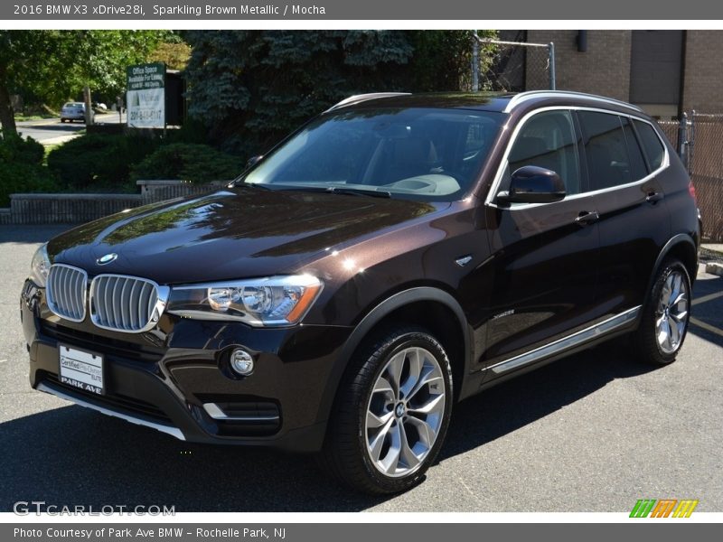 Sparkling Brown Metallic / Mocha 2016 BMW X3 xDrive28i