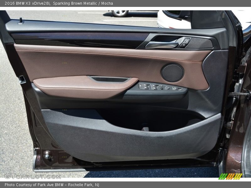 Sparkling Brown Metallic / Mocha 2016 BMW X3 xDrive28i