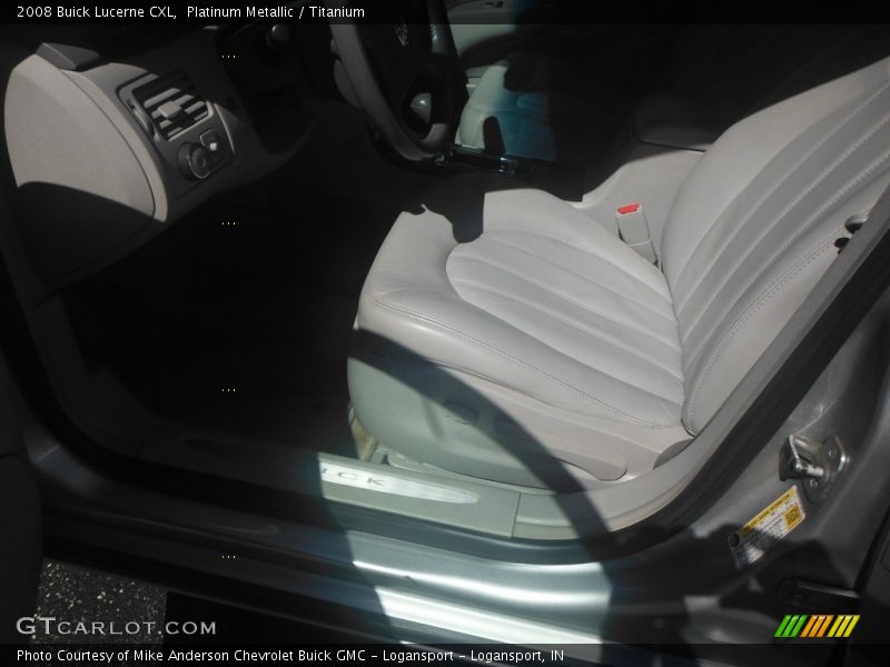 Platinum Metallic / Titanium 2008 Buick Lucerne CXL