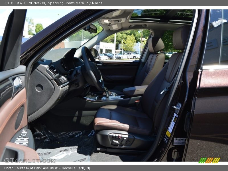 Sparkling Brown Metallic / Mocha 2016 BMW X3 xDrive28i