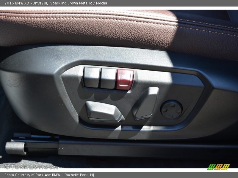 Sparkling Brown Metallic / Mocha 2016 BMW X3 xDrive28i