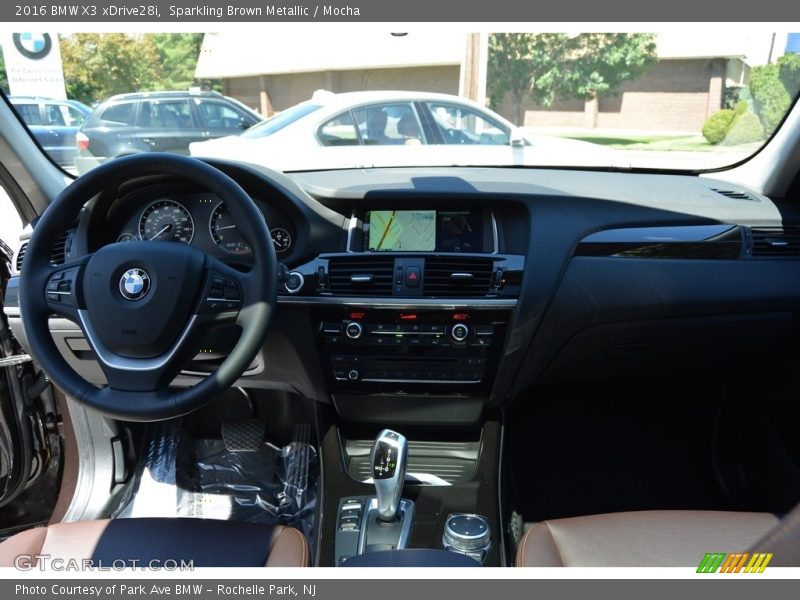 Sparkling Brown Metallic / Mocha 2016 BMW X3 xDrive28i