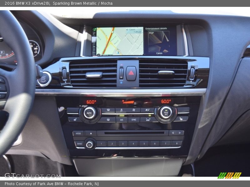 Sparkling Brown Metallic / Mocha 2016 BMW X3 xDrive28i