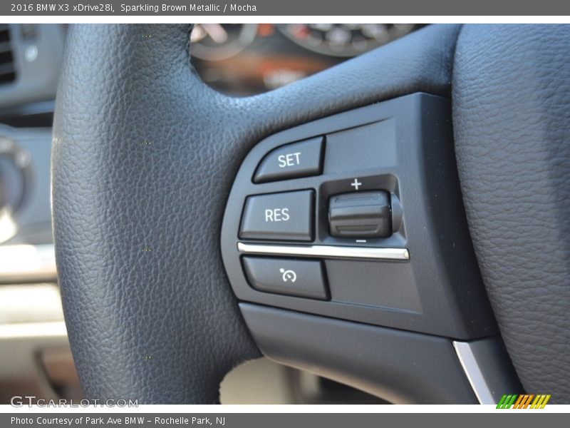 Sparkling Brown Metallic / Mocha 2016 BMW X3 xDrive28i