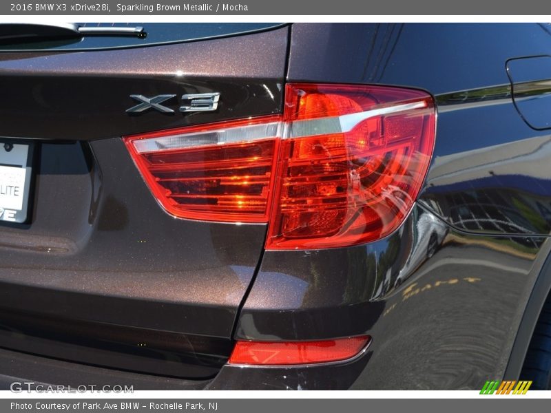 Sparkling Brown Metallic / Mocha 2016 BMW X3 xDrive28i