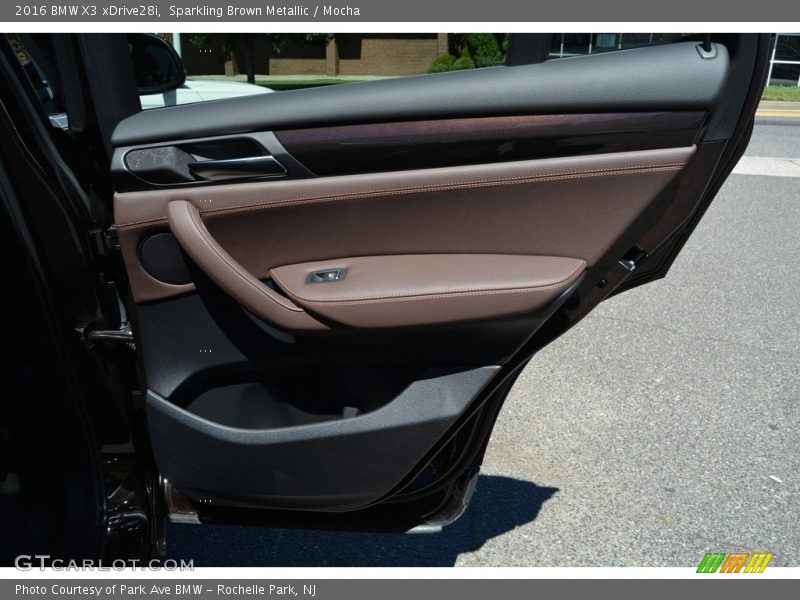Sparkling Brown Metallic / Mocha 2016 BMW X3 xDrive28i