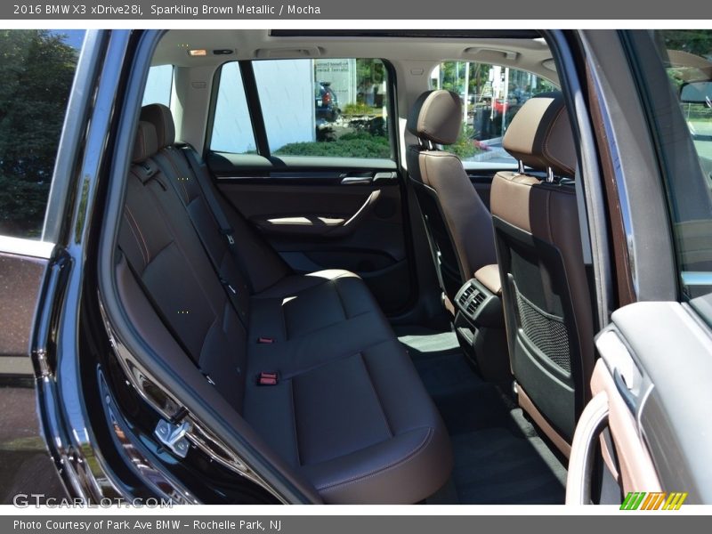 Sparkling Brown Metallic / Mocha 2016 BMW X3 xDrive28i